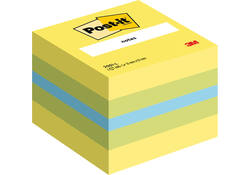 Memoblok Post-it 2051 51x51mm kubus lemon