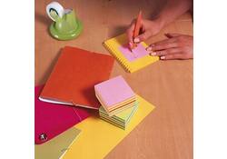 Memoblok Post-it 2028 76x76mm kubus pastel roze