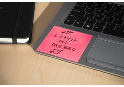 Memoblok Post-it 2028 76x76mm kubus pastel roze