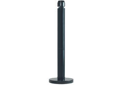 Asbak Rubbermaid Smokers' Pole vrijstaand zwart