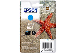 Inktcartridge Epson 603 T03U2 blauw