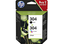 Inktcartridge HP 3JB05AE 304 zwart + kleur