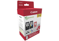 Inktcartridge Canon PG-540L CL-541XL zw+kl+papier