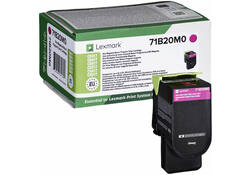 Tonercartridge Lexmark 71B20M0 rood