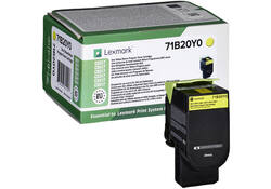 Tonercartridge Lexmark 71B20Y0 geel