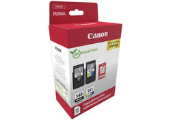 Inktcartridge Canon PG-540 CL-541 zw + kl + papier