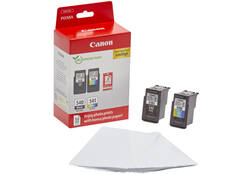 Inktcartridge Canon PG-540 CL-541 zw + kl + papier