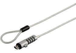 Notebookslot Hama USB beveiliging met cijferslot