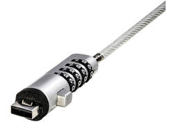 Notebookslot Hama USB beveiliging met cijferslot