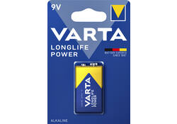 Batterij Varta Longlife Power 9Volt