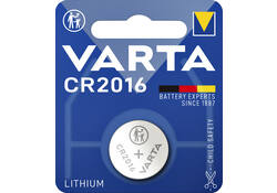 Batterij Varta knoopcel CR2016 lithium blister à 1stuk
