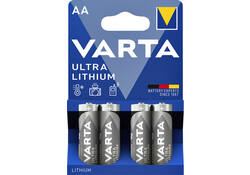 Batterij Varta Ultra lithium 4xAA