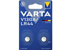 Batterij Varta knoopcel V13GA alkaline blister à 2stuk