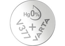 Batterij Varta knoopcel V377 horloge blister à 1stuk