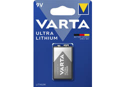 Batterij Varta Ultra lithium 9Volt