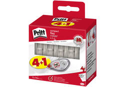 Correctieroller Pritt compact 4.2mmx10m valuepack à 4+1 gratis