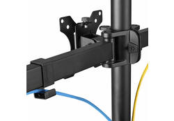 Monitorarm Neomounts D550D3 10-27" zwart