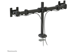 Monitorarm Neomounts D960DG doorvoerklem zwart