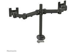 Monitorarm Neomounts D960DG doorvoerklem zwart