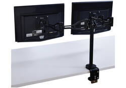 Monitorarm Fellowes Vista dubbel zwart