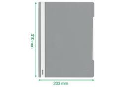Snelhechter Leitz Standaard A4 gerecycled PP blauw