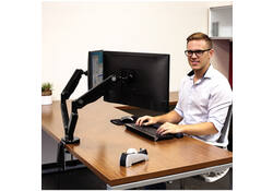 Monitorarm Fellowes Platinum Series dubbel horizontaal