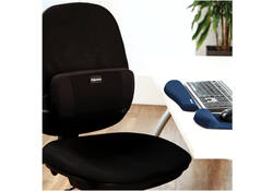 Polssteun Fellowes Plush Touch blauw