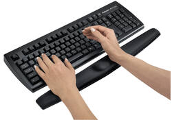 Polssteun Fellowes Memoryfoam zwart