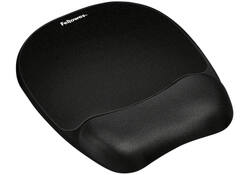 Muismat met polssteun Fellowes Memoryfoam zwart