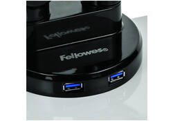 Monitorarm Fellowes Platinum Series driedubbel horizontaal