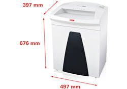 Papiervernietiger HSM Securio B26 stroken 3.9mm