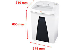 Papiervernietiger HSM Securio B22 stroken 3.9mm