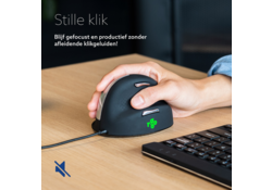 Muis R-Go Ergonomisch HE Break Draad Rechts M