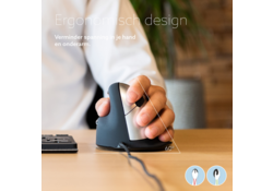 Muis R-Go Ergonomisch HE Break Draad Links M