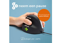 Muis R-Go Ergonomisch HE Break Draad Links M