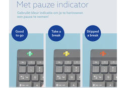 Toetsenbord R-Go Ergonomisch Split Break AZERTY