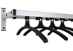 Kapstok wand VepaBins Safe met 19 haken