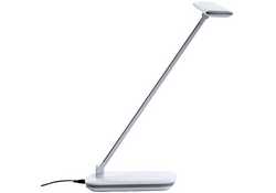 Bureaulamp MAUL Jazzy LED voet dimbaar + usbpoort wit