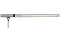 Bureaulamp MAUL Rubia LED voet dimbaar colour vario + usbpoort zilver