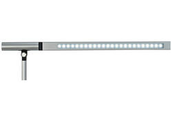 Bureaulamp MAUL Rubia LED voet dimbaar colour vario + usbpoort zilver