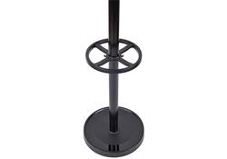 Kapstok MAUL Grando staand 175cm 16 haken zwart RAL9004