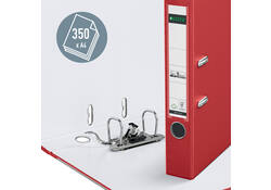 Ordner Leitz 1015 180° 52mm PP A4 rood