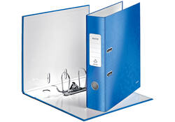 Ordner Leitz Wow 180° gelamineerd 85mm A4 blauw