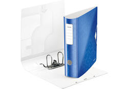 Ordner Leitz WOW active 180° 80mm PP A4 blauw
