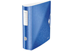 Ordner Leitz WOW active 180° 80mm PP A4 blauw