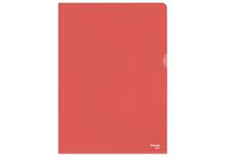 Insteekmap L-model Esselte standaard A4 0.11mm PP rood 100 stuks