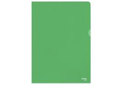 Insteekmap L-model Esselte standaard A4 0.11mm PP groen 100 stuks