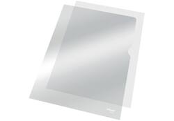 Insteekmap L-model Esselte standaard copy safe 0.11mm PP A4 transparant 10 stuks