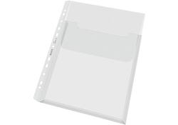 Harmonica showtas Leitz Premium met bovenklep copy safe PP A4 glashelder 5 stuks