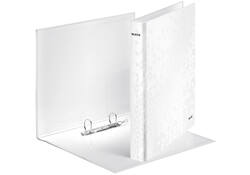 Ringband Leitz WOW A4 maxi 2-rings D-mechaniek 40mm wit